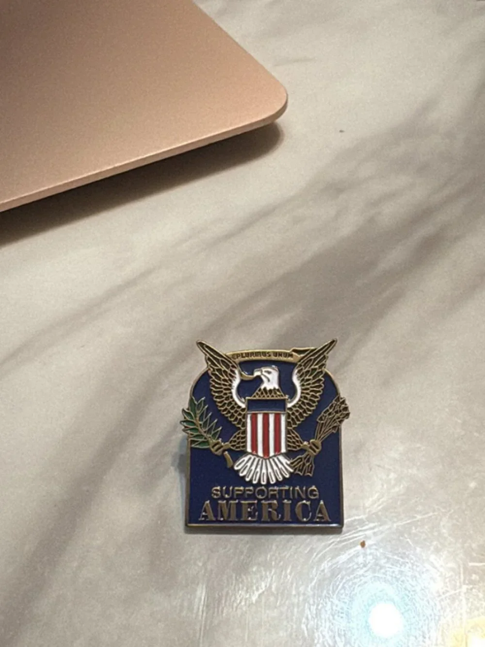 Supporting America Lapel Pin – L.W. Bristol Classics